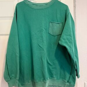 Aerie Green Women's Sweater